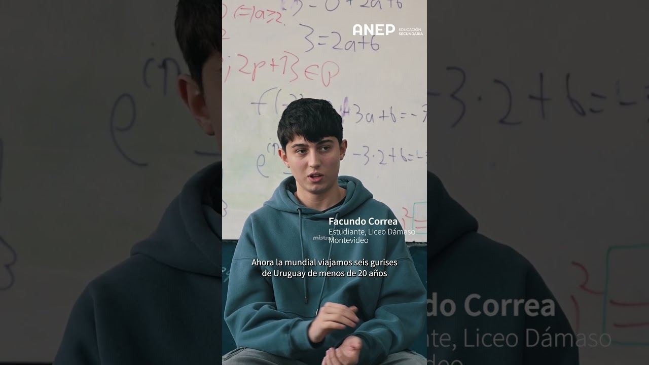 Facundo Correa representará a Uruguay en la IMO 2026 en China