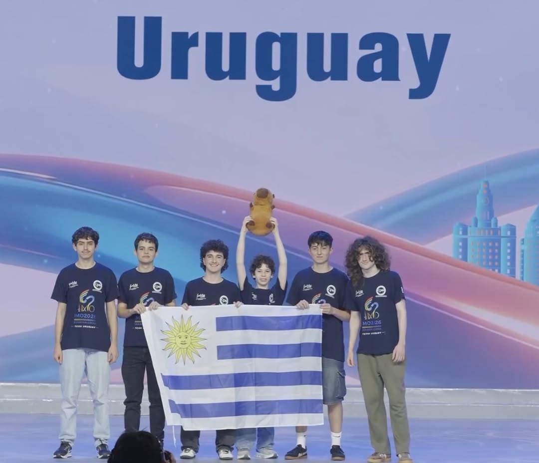 Uruguay obtuvo dos bronces y cuatro menciones en su gira matemática por China